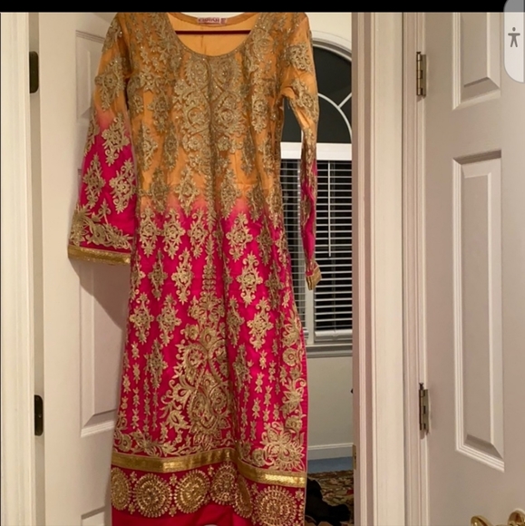 NWOT Designer KASHISH Wedding Shalwar Kameez - Picture 1 of 6
